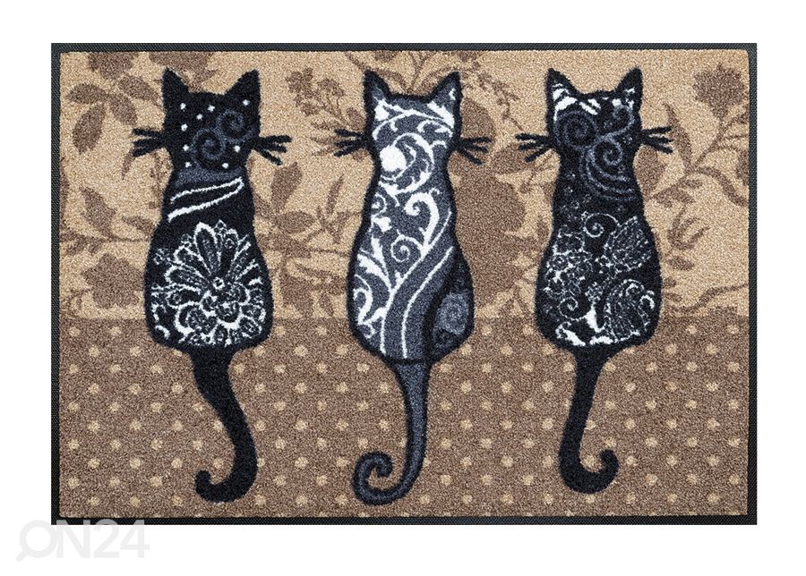 Matto KATZENBANDE 50x75 cm kuvasuurennos