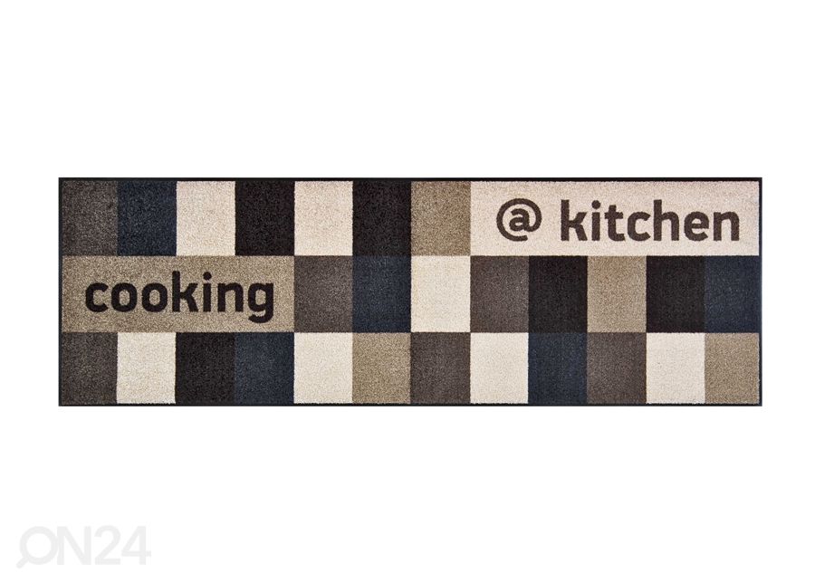 Matto @KITCHEN BROWNISH 60x180 cm kuvasuurennos