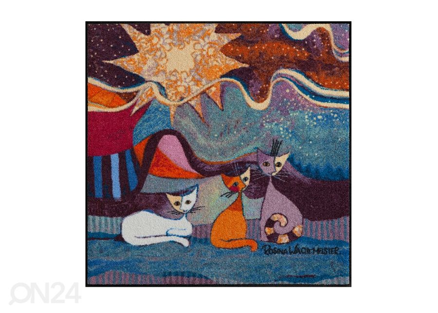 Matto LE ONDE 85x85 cm kuvasuurennos
