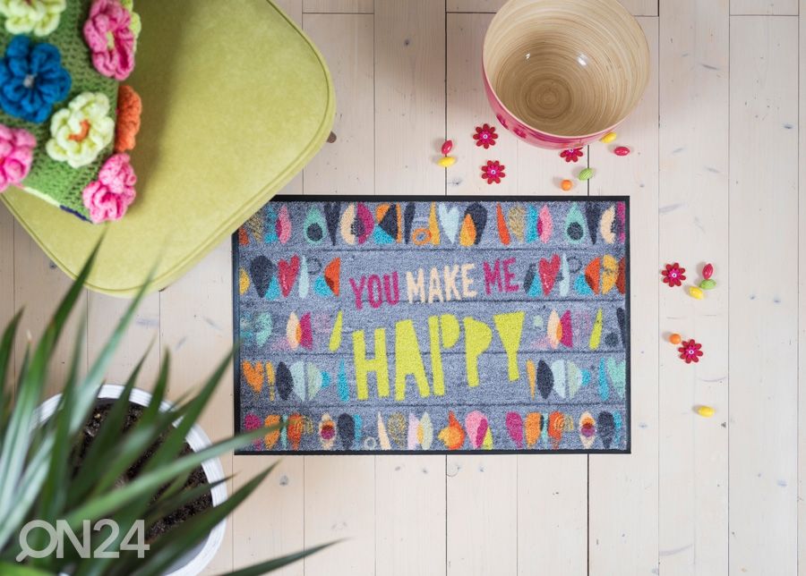 Matto Make me Happy 50x75 cm kuvasuurennos