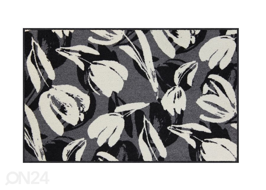 Matto Mariko black-white 50x75 cm kuvasuurennos