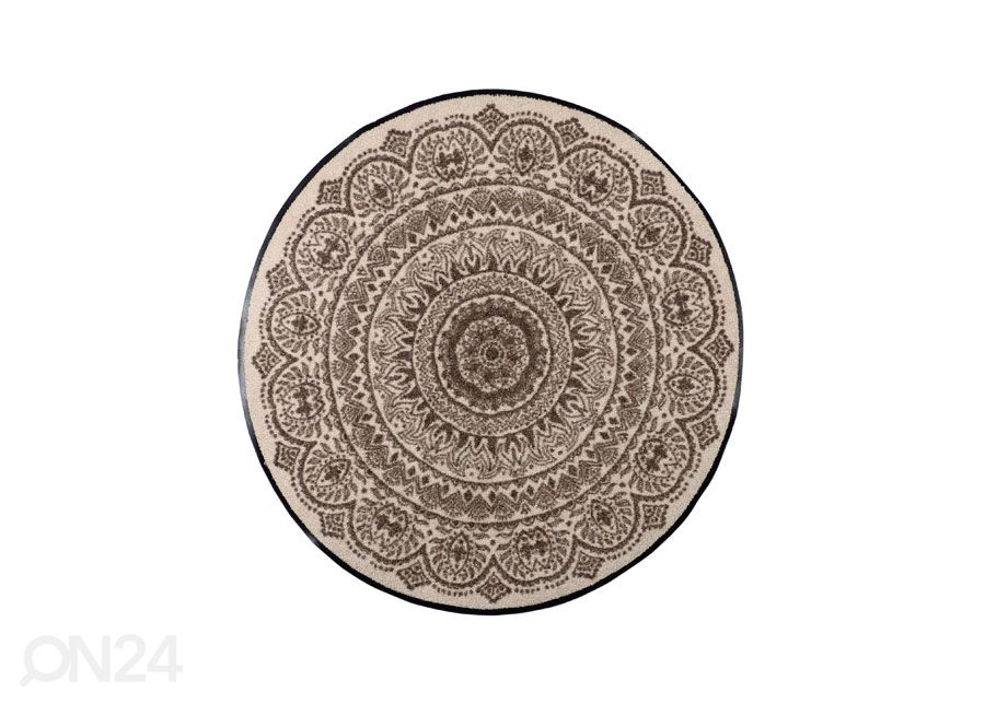 Matto MEDAILLON NOUGAT Ø85 cm kuvasuurennos