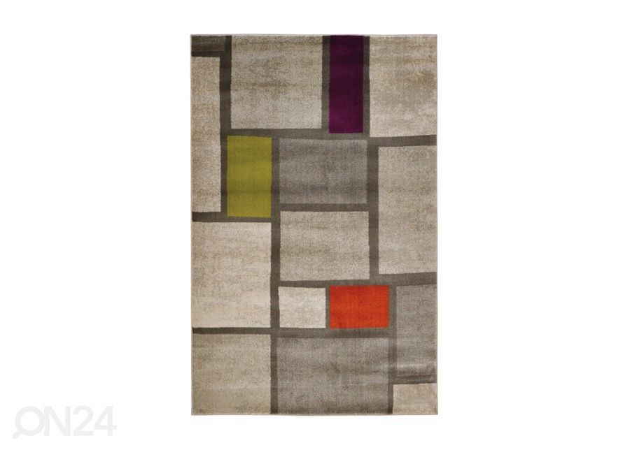 Matto Mondrian Multi 80x150 cm kuvasuurennos