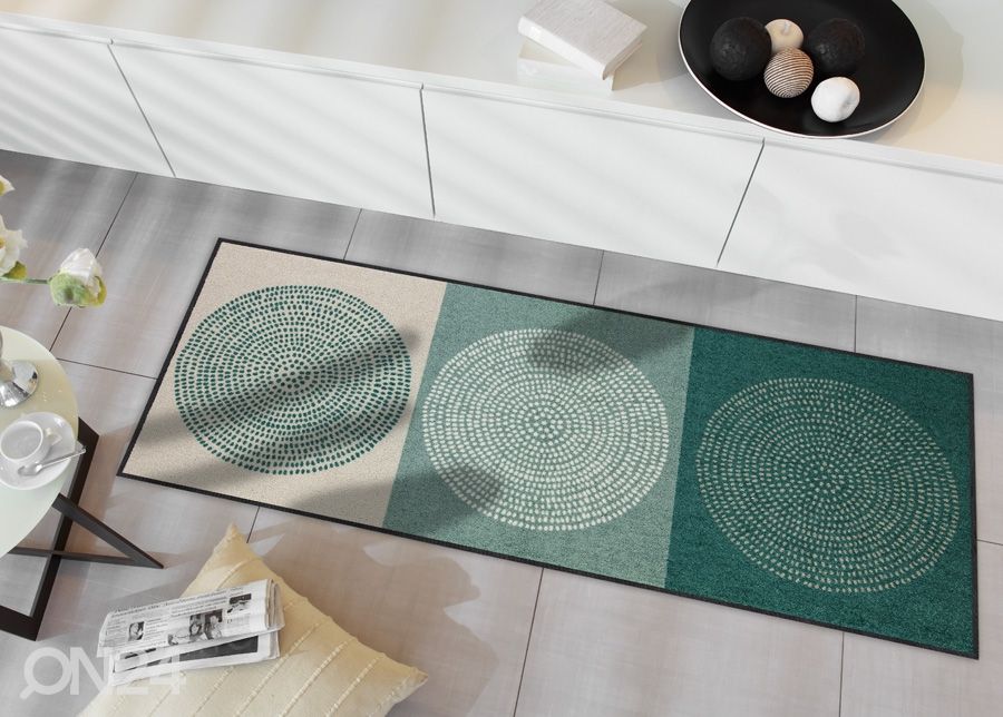 Matto Nestor sage beige 75x190 cm kuvasuurennos