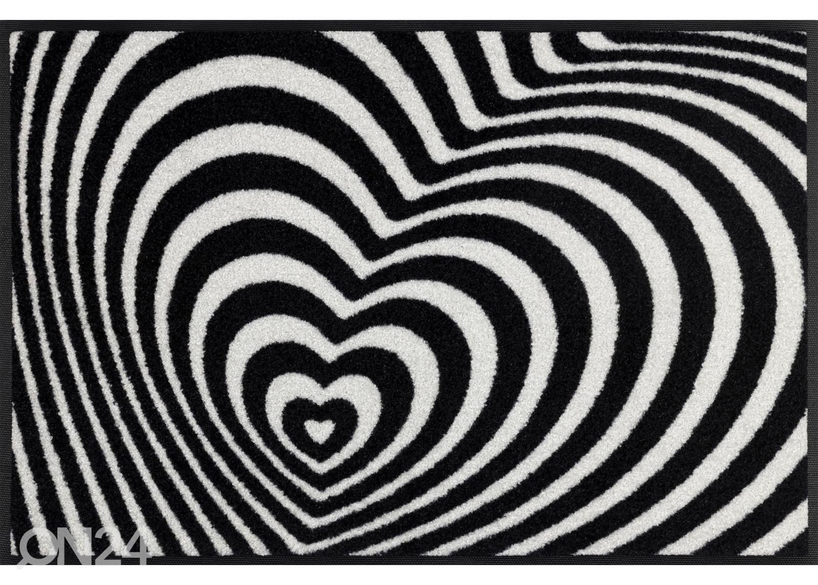 Matto Optical Love 50x75 cm kuvasuurennos