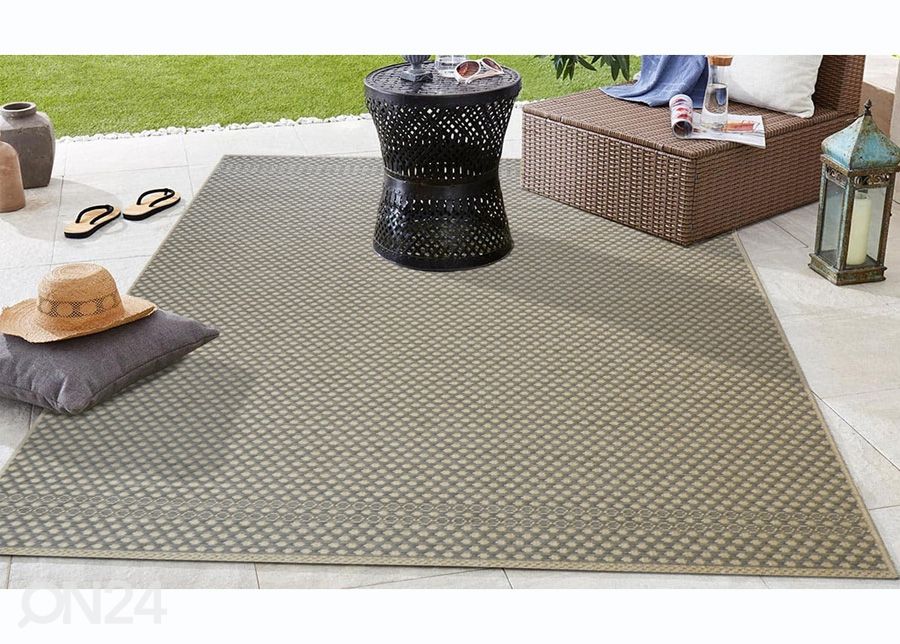 Matto Pallino Grey 155x230 cm kuvasuurennos