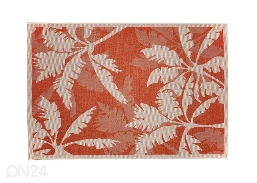 Matto Palms Orange 160x230 cm kuvasuurennos