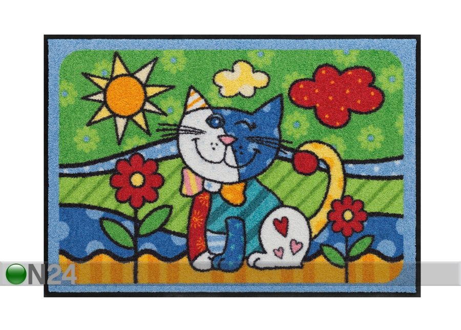 Matto POP ART CAT 50x75 cm kuvasuurennos