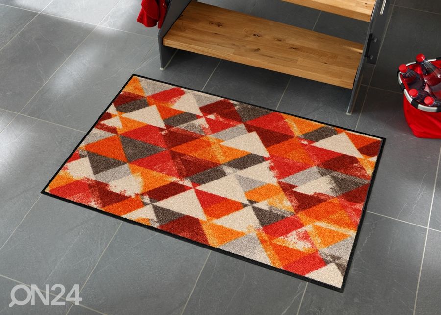 Matto PRISMA RED 50x75 cm kuvasuurennos