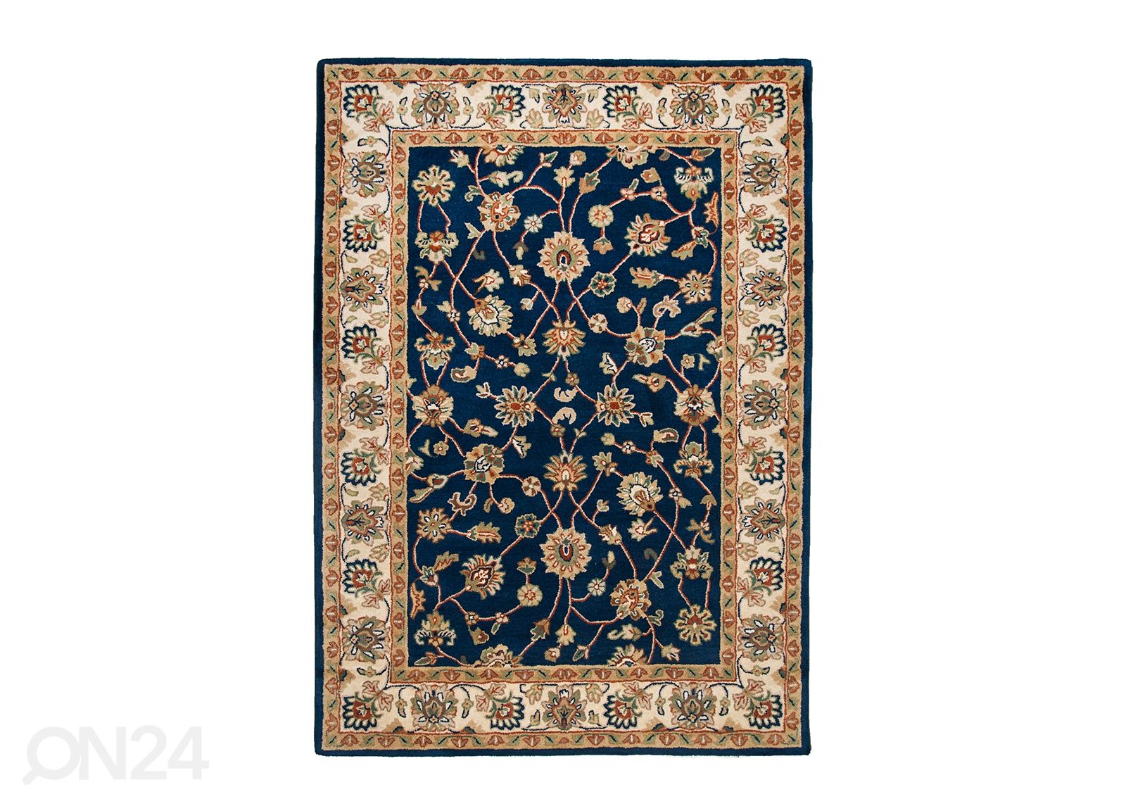 Matto Royal Ziegler 120x180, sininen/kermainen kuvasuurennos