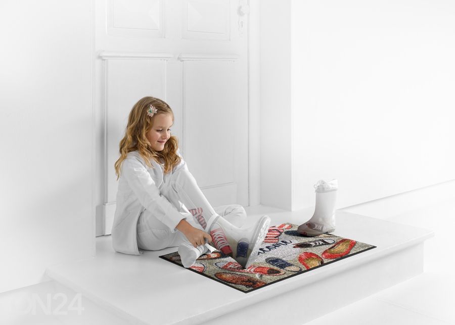 Matto SHOES WELCOME 50x75 cm kuvasuurennos