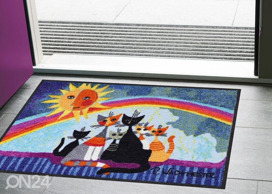 Matto Sunny Family 50x75 cm kuvasuurennos