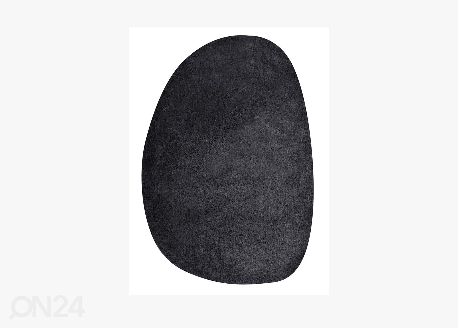 Matto Tom Tailor Cozy Pebble, 80x120 cm antrasiitti kuvasuurennos