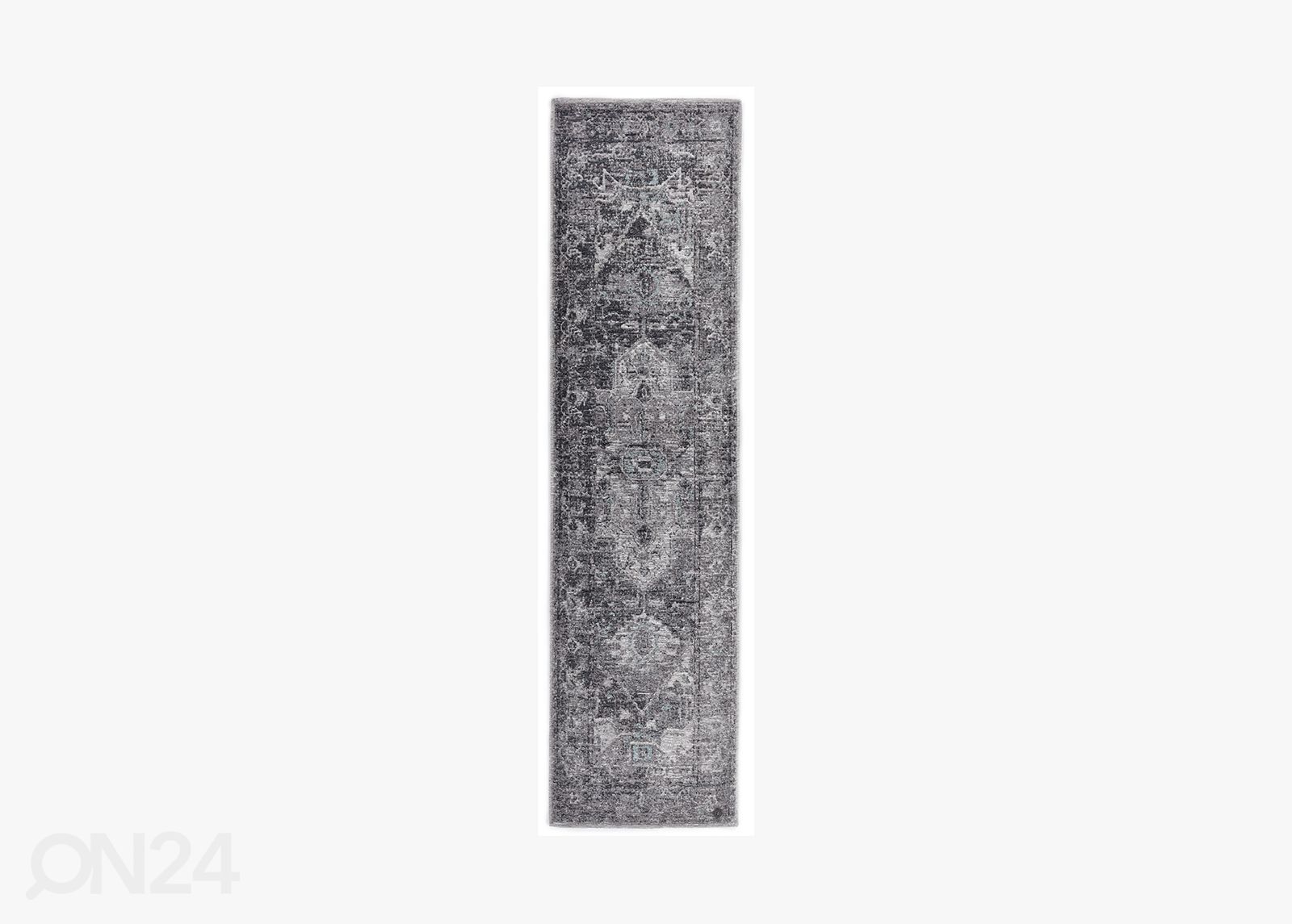 Matto Tom Tailor Funky Orient Tabriz, 75x290 cm harmaa kuvasuurennos