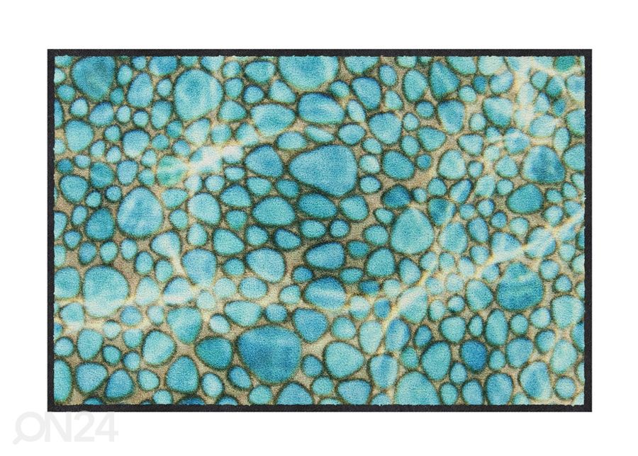 Matto Turquoise Stone 50x75 cm kuvasuurennos