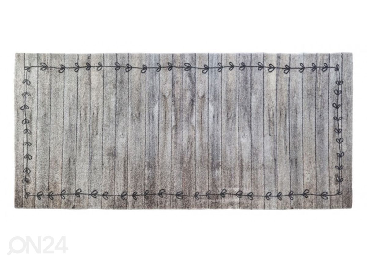 Matto Universal Love Wood 67x150 cm kuvasuurennos