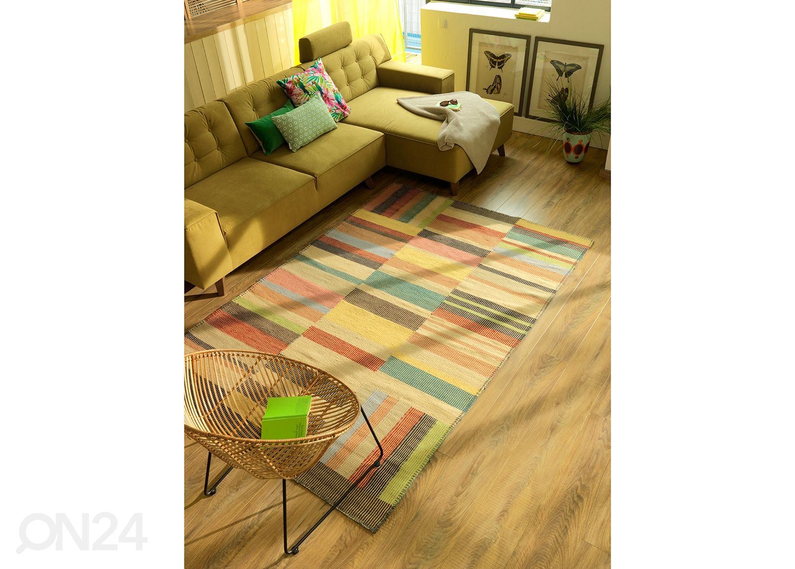 Matto VINTAGE PATCH 65x135 cm kuvasuurennos