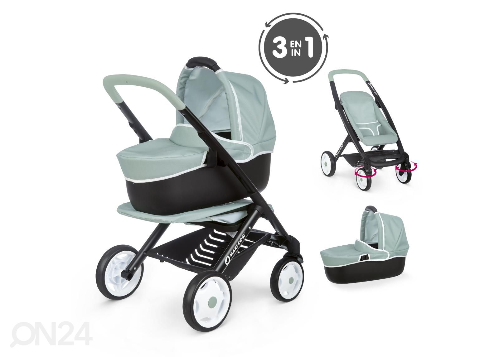 Maxi-Cosi nukenvaunut 3in1 Smoby kuvasuurennos