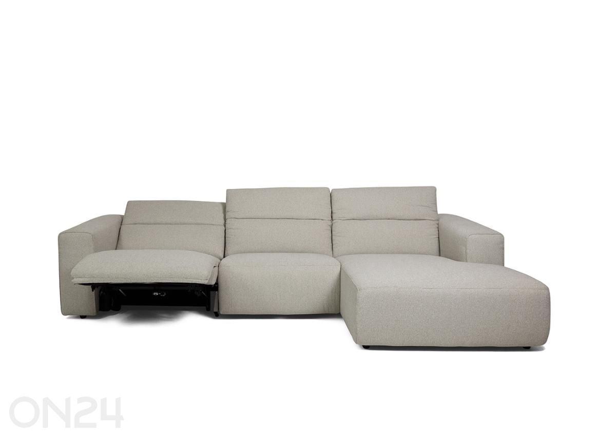Mekanismikulmasohva Flero recliner sähköinen kuvasuurennos