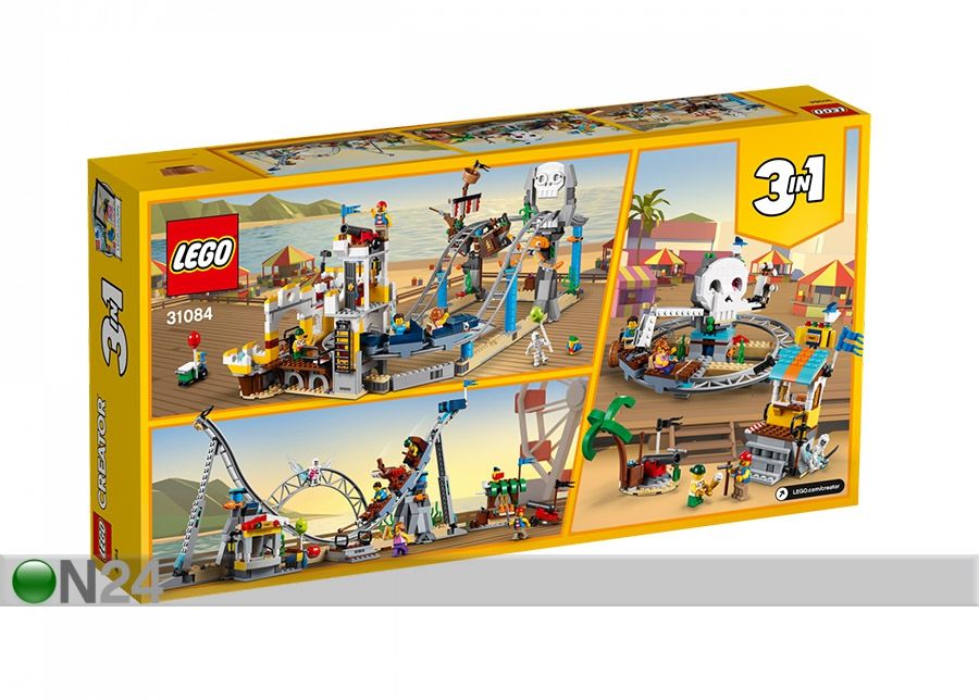 Merirosvo vuoristorata LEGO Creator kuvasuurennos