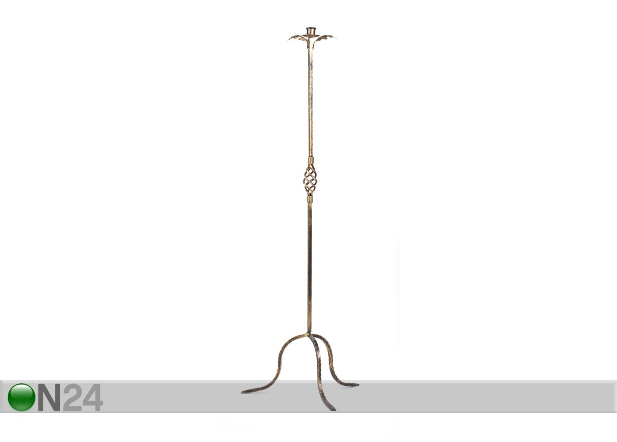 Metallinen kynttilänjalka 110 cm kuvasuurennos