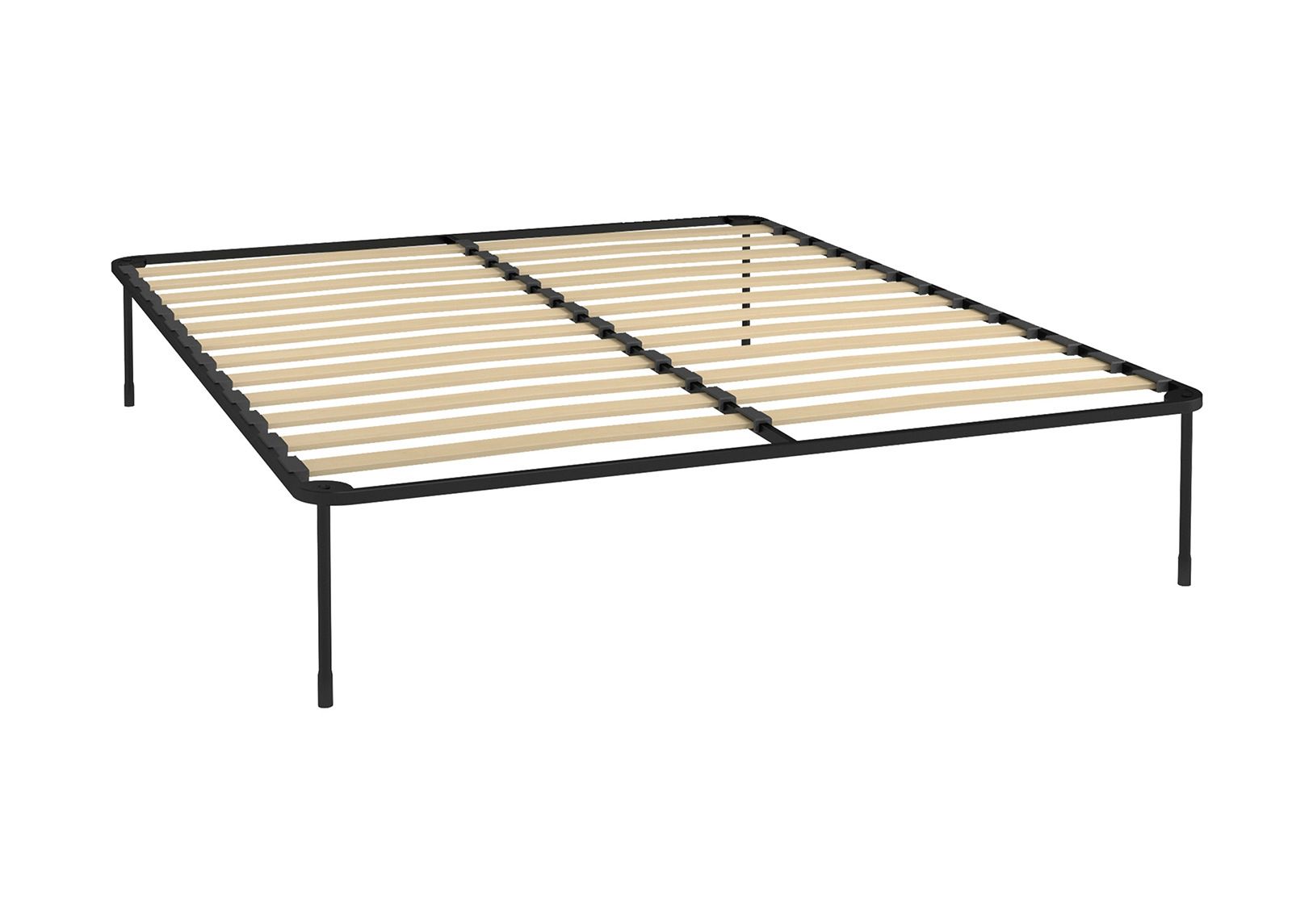 Metallirunkoinen sängynpohja 120x200 cm kuvasuurennos