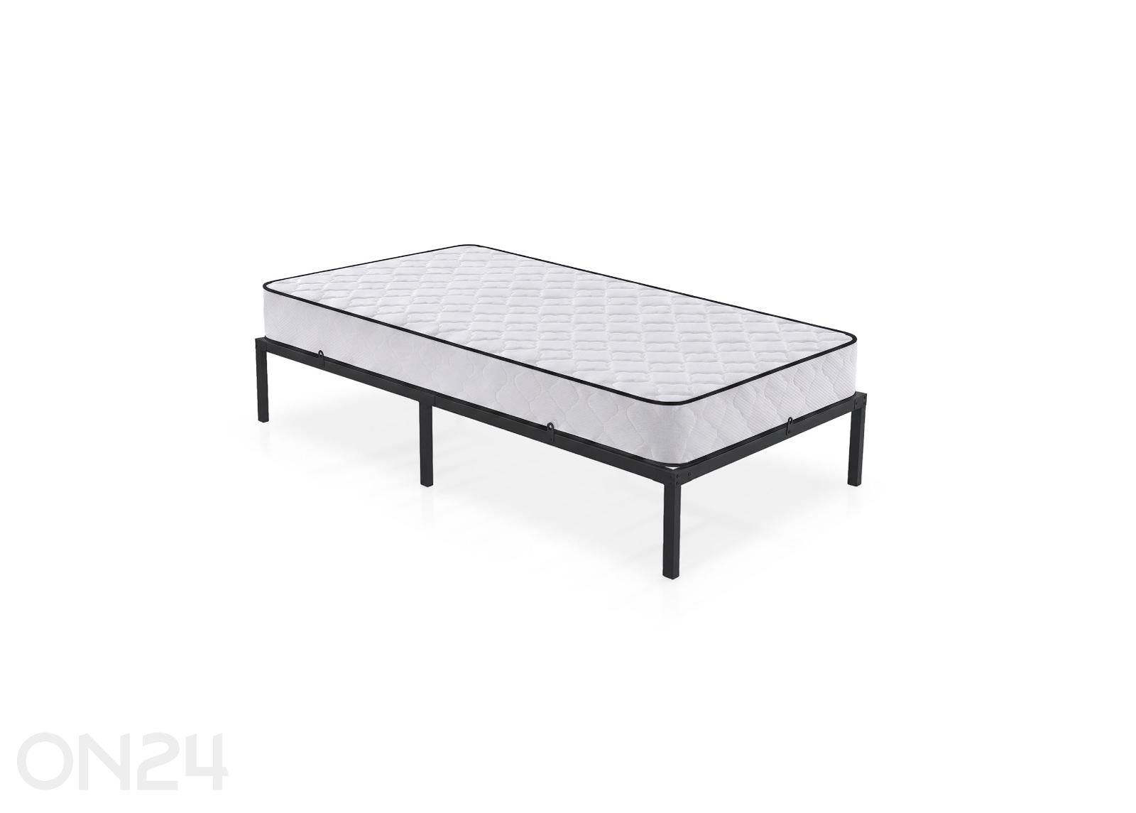 Metallisänky 100x200 cm patjalla kuvasuurennos