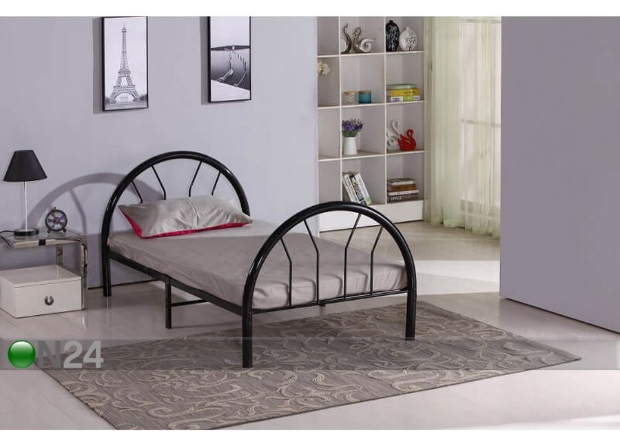 Metallisänky Camille 90x200 cm kuvasuurennos
