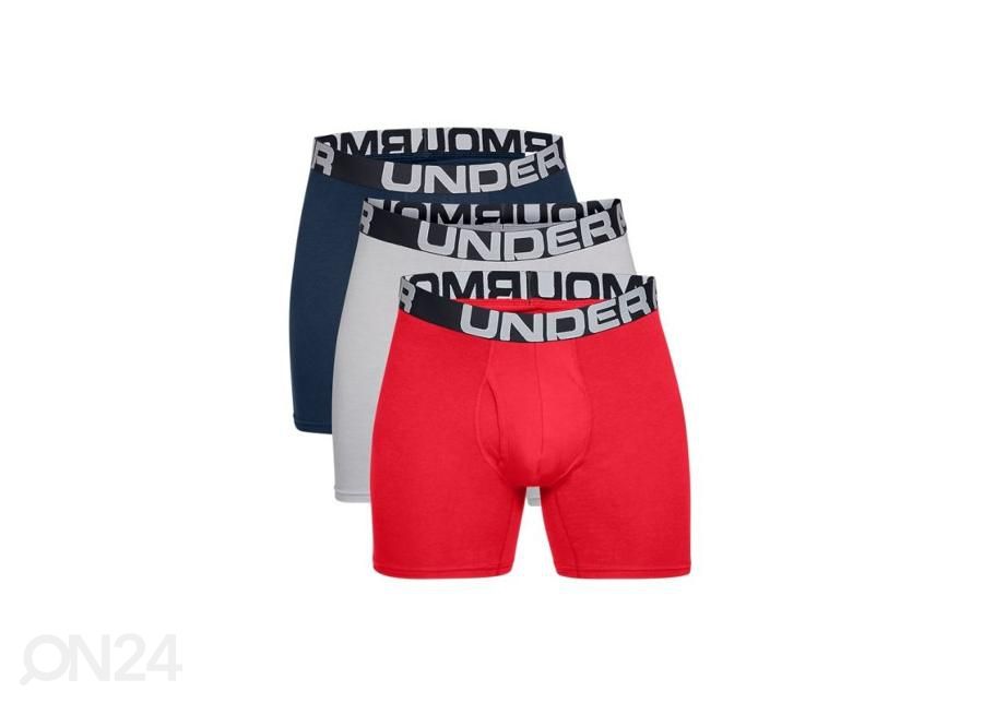 Miesten bokserit Under Armour Charged Cotton 6IN 3 paria kuvasuurennos