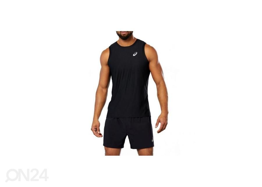 Miesten hihaton treenipaita Asics Sport Singlet kuvasuurennos