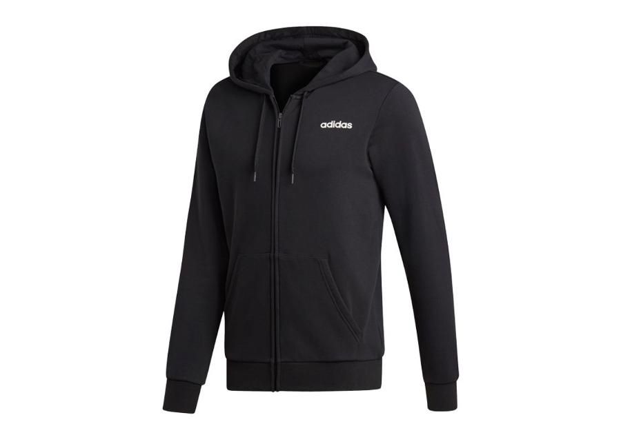 Miesten huppari adidas Essentials 3 Stripes Fullzip Fleece M DQ3101 kuvasuurennos