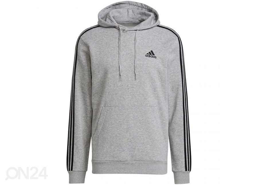 Miesten huppari Adidas Essentials Fleece 3-Stripes kuvasuurennos