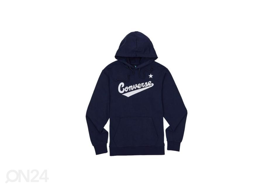 Miesten huppari Converse Script Hoodie FT M 10017675-A04 kuvasuurennos
