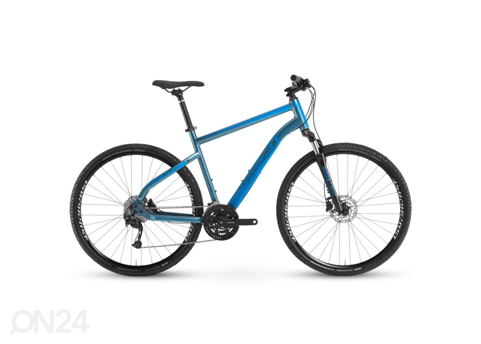 Miesten hybridipyörä 28" Ghost Square Cross Base AL U (2022) - L kuvasuurennos