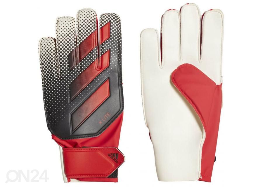 Miesten ja lasten maalivahdin hanskat Adidas X Lite DN8536 kuvasuurennos