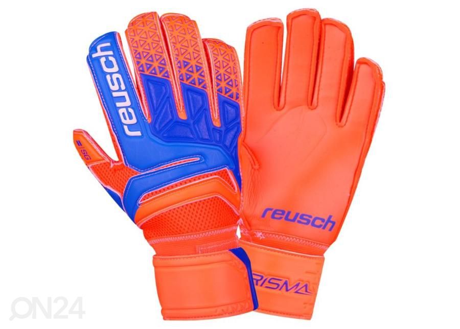 Miesten ja lasten maalivahdin hanskat Reusch Prisma SG Extra 38 70 835 296 kuvasuurennos