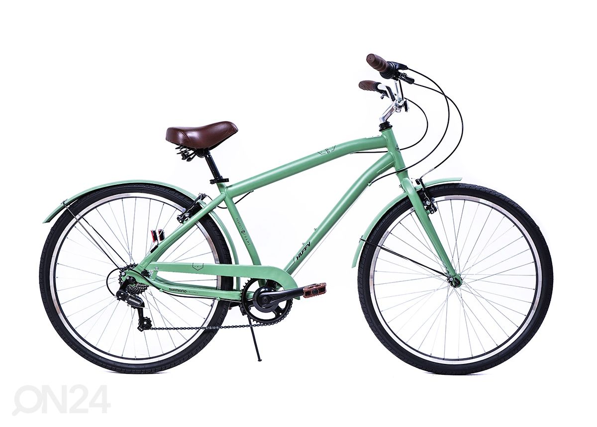Miesten ja lasten polkupyörä 27,5" Huffy Sienna Vintage vihreä kuvasuurennos
