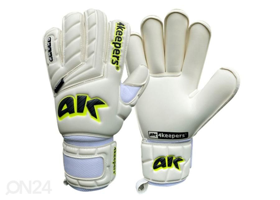 Miesten jalkapallo maalivahdin hanskat 4keepers Champ Carbo V RF 8 kuvasuurennos