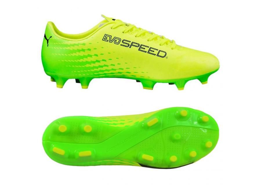 Miesten jalkapallokengät nurmelle Puma Evo Speed ​​M 104 017 01 4,17 FG kuvasuurennos