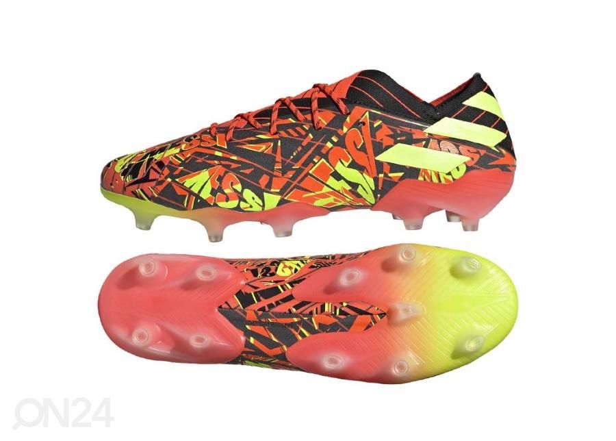Miesten jalkapallokengät nurmikentälle Adidas Nemeziz Messi.1 FG kuvasuurennos