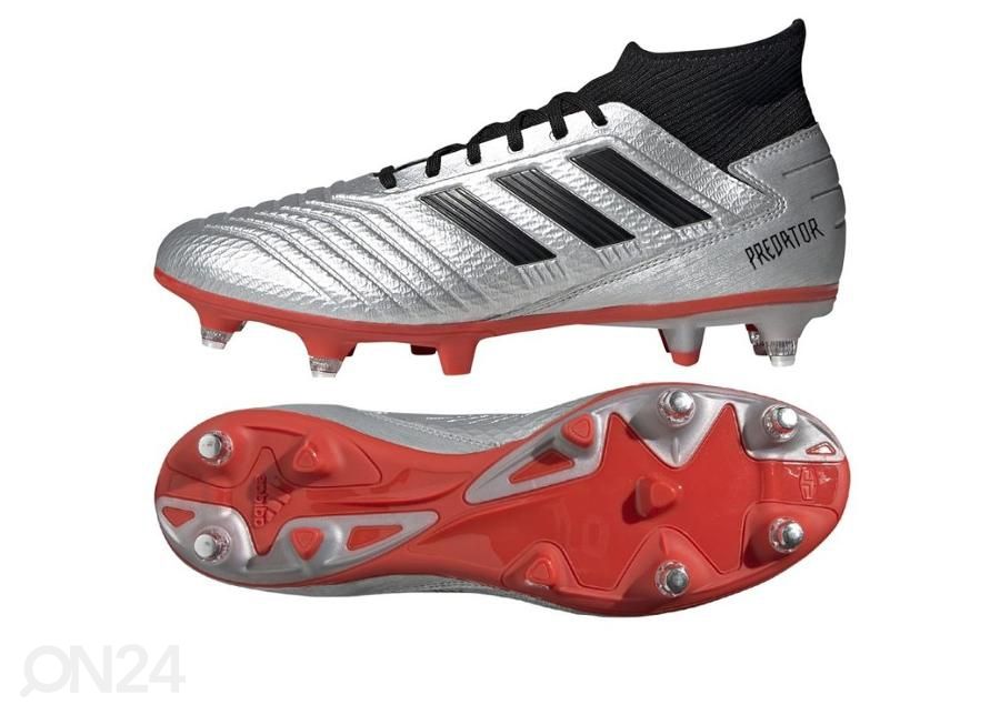Miesten jalkapallokengät nurmikentälle Adidas Predator 19.3 SG M F99992 kuvasuurennos