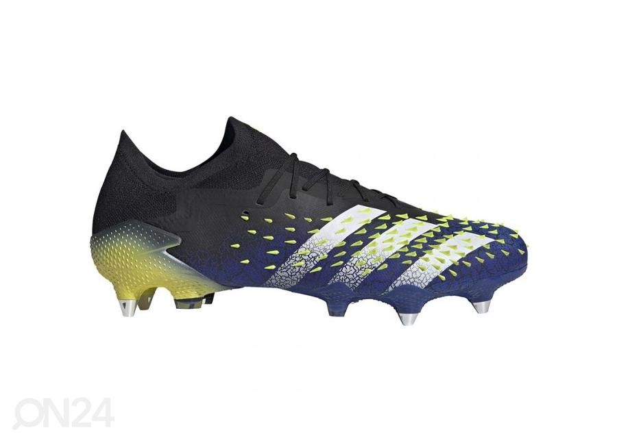 Miesten jalkapallokengät nurmikentälle Adidas Predator Freak .1 L SG kuvasuurennos