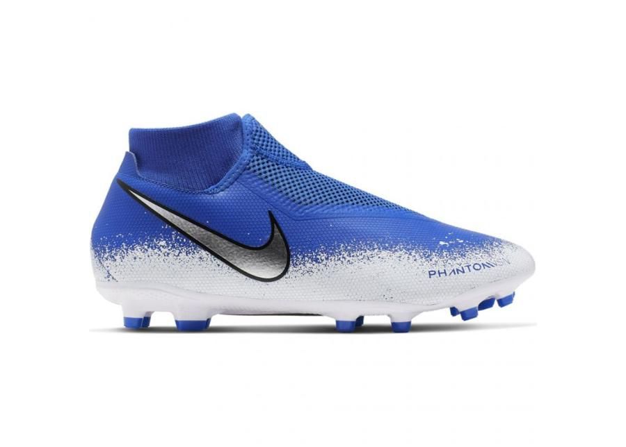 Miesten jalkapallokengät nurmikentälle Nike Phantom VSN Academy DF FG/MG M AO3258-410 kuvasuurennos