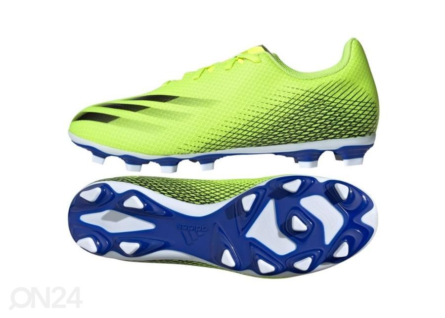 Miesten jalkapallokengät nurmikentälle/tekonurmelle Adidas X Ghosted.4 FxG kuvasuurennos