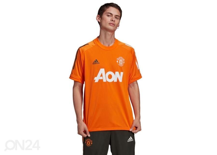 Miesten jalkapallopaita Adidas Manchester United Training Jersey kuvasuurennos