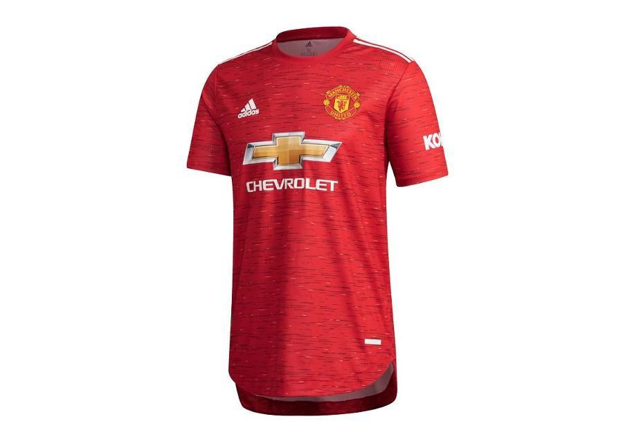Miesten jalkapallopaita Adidas Mufc Home Authentic Jersey 20/21 M GC7957 kuvasuurennos