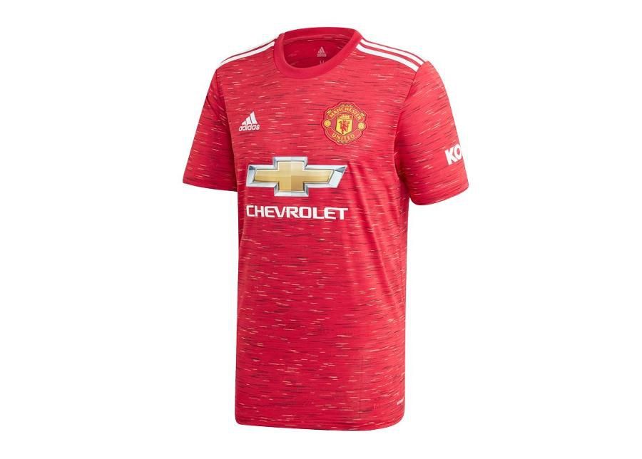 Miesten jalkapallopaita Adidas Mufc Home Jersey 20/21 M GC7958 kuvasuurennos