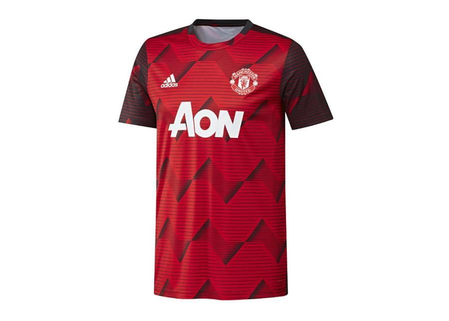 Miesten jalkapallopaita adidas MUFC Pre-Match M EI9869 kuvasuurennos