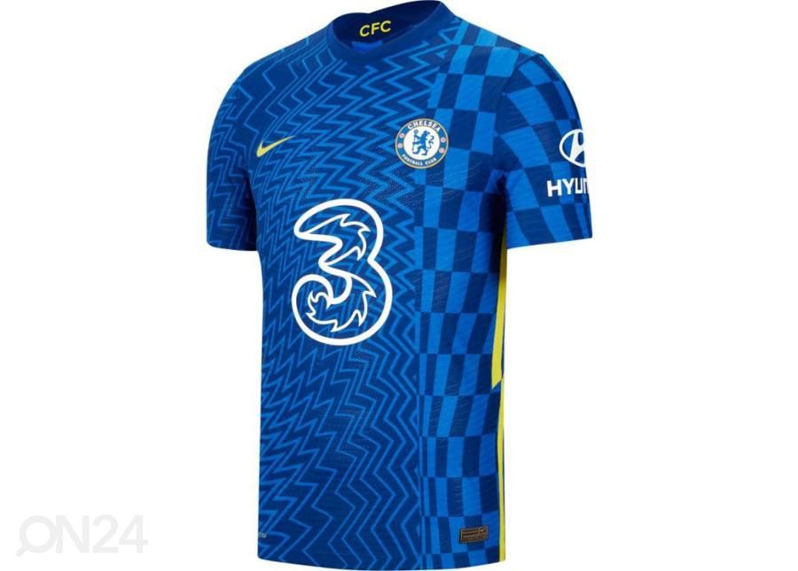 Miesten jalkapallopaita Nike Chelsea FC 2021/22 Match kuvasuurennos