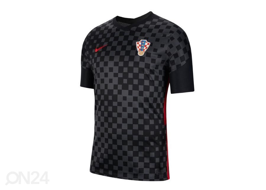 Miesten jalkapallopaita Nike Croatia Breathe Stadium Away 20-21 M kuvasuurennos